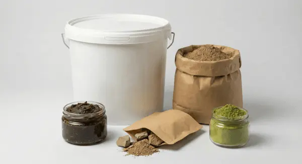 Moroccan Spa Products Wholesale Wholesale Moroccan spa products including black soap (Beldi) and ghassoul clay for wellness centers.